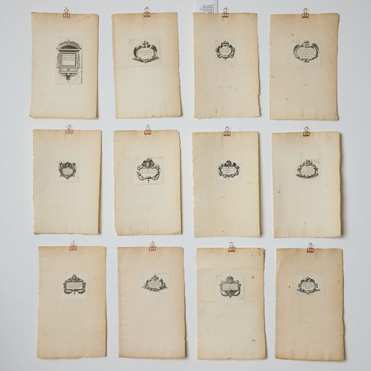 Collection of Antique Prints