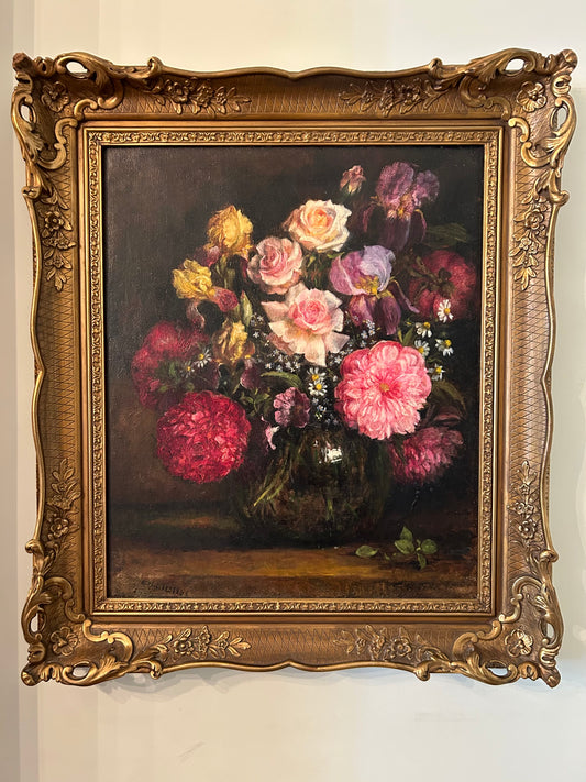Still Life of Lowers, Karel Martin Claessens, 1864-1938