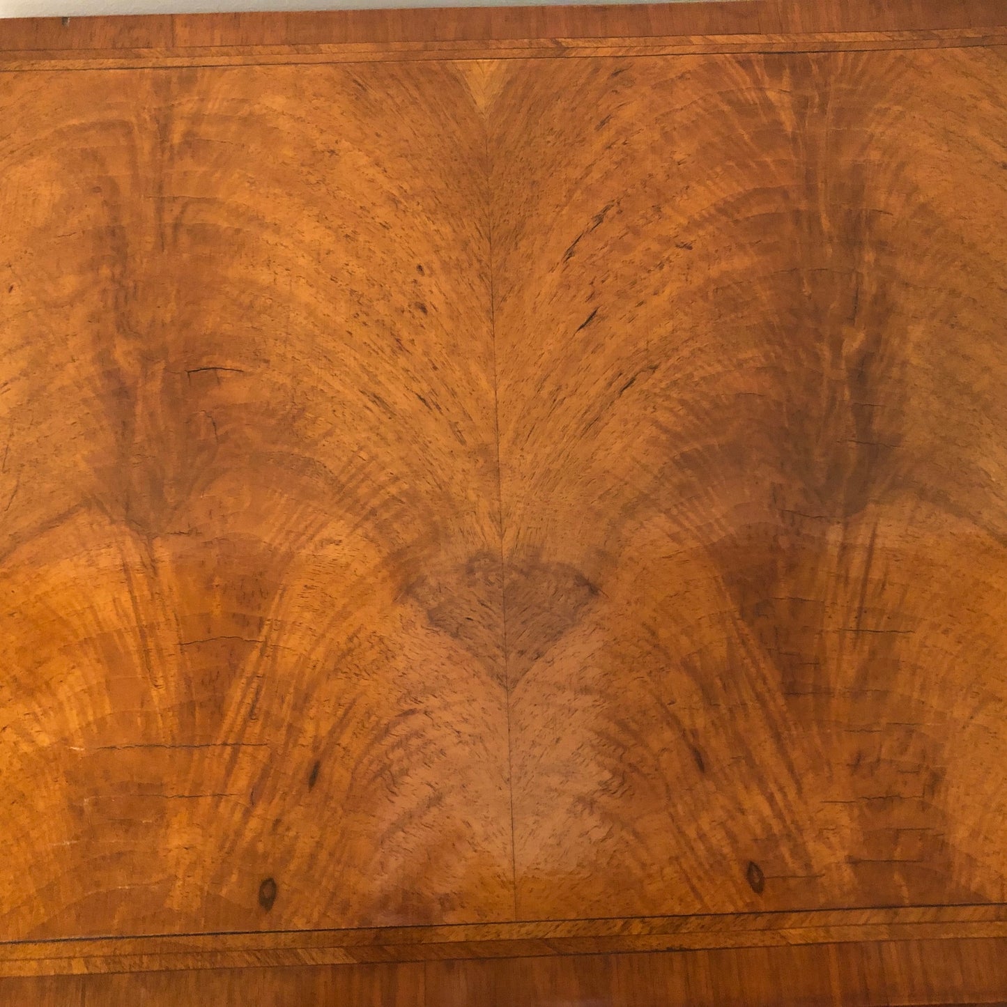 Late Nineteenth Century Burled Walnut Chest on Chest