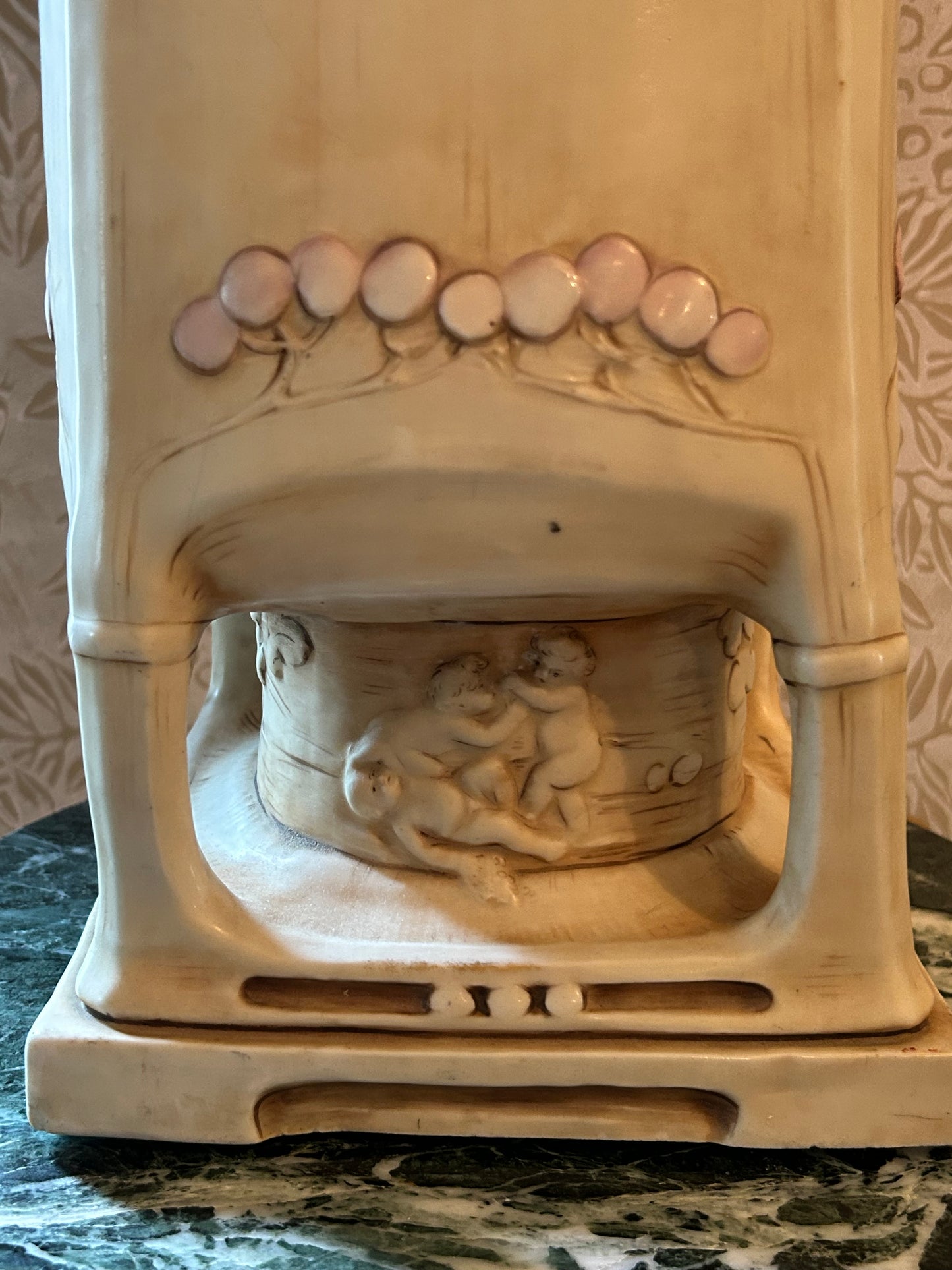 Monumental Royal Dux Art Nouveau Vase Early 20th Century