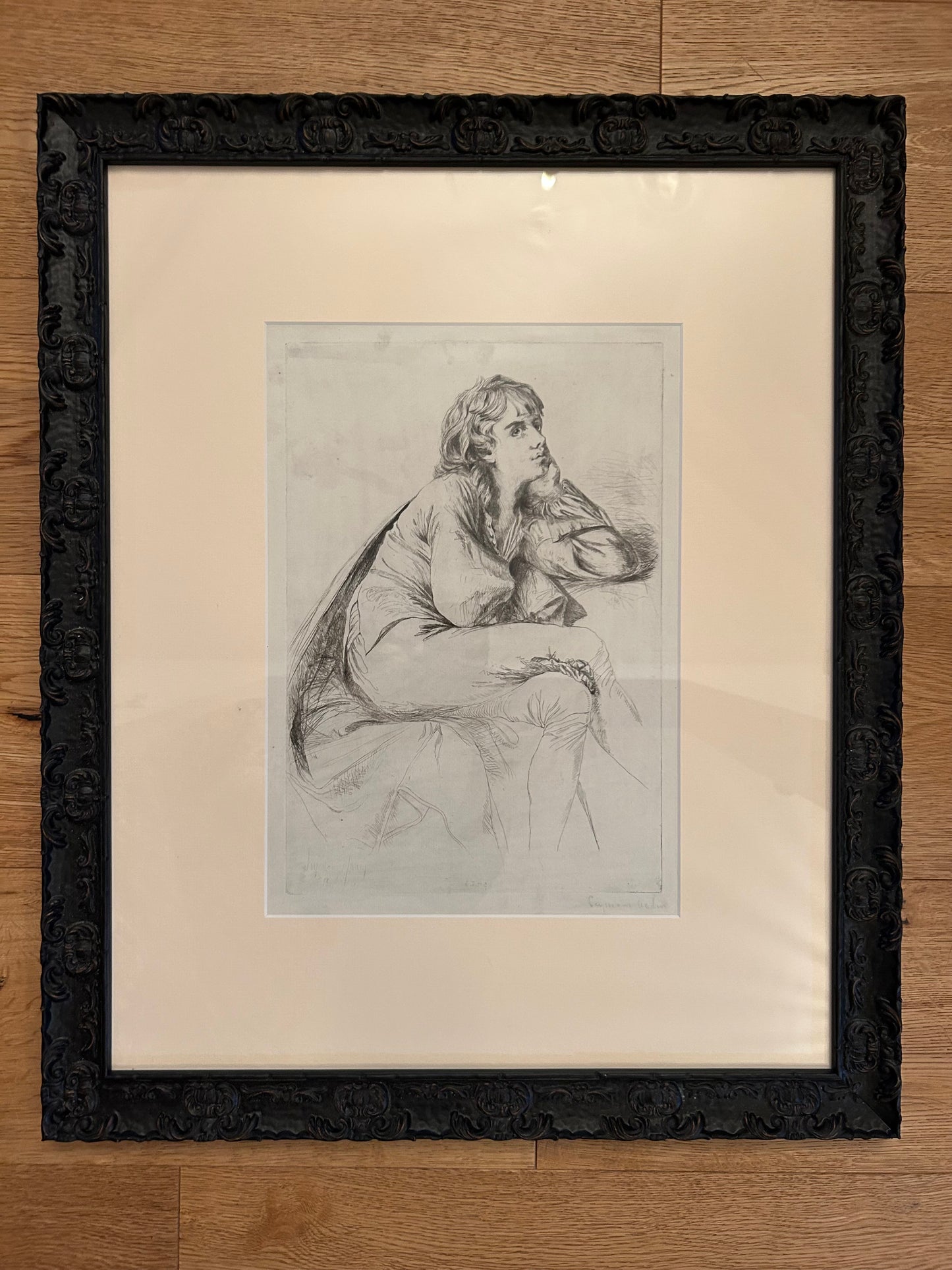 Portrait, Drypoint and Etching, Francis Seymour Hayden, 1864