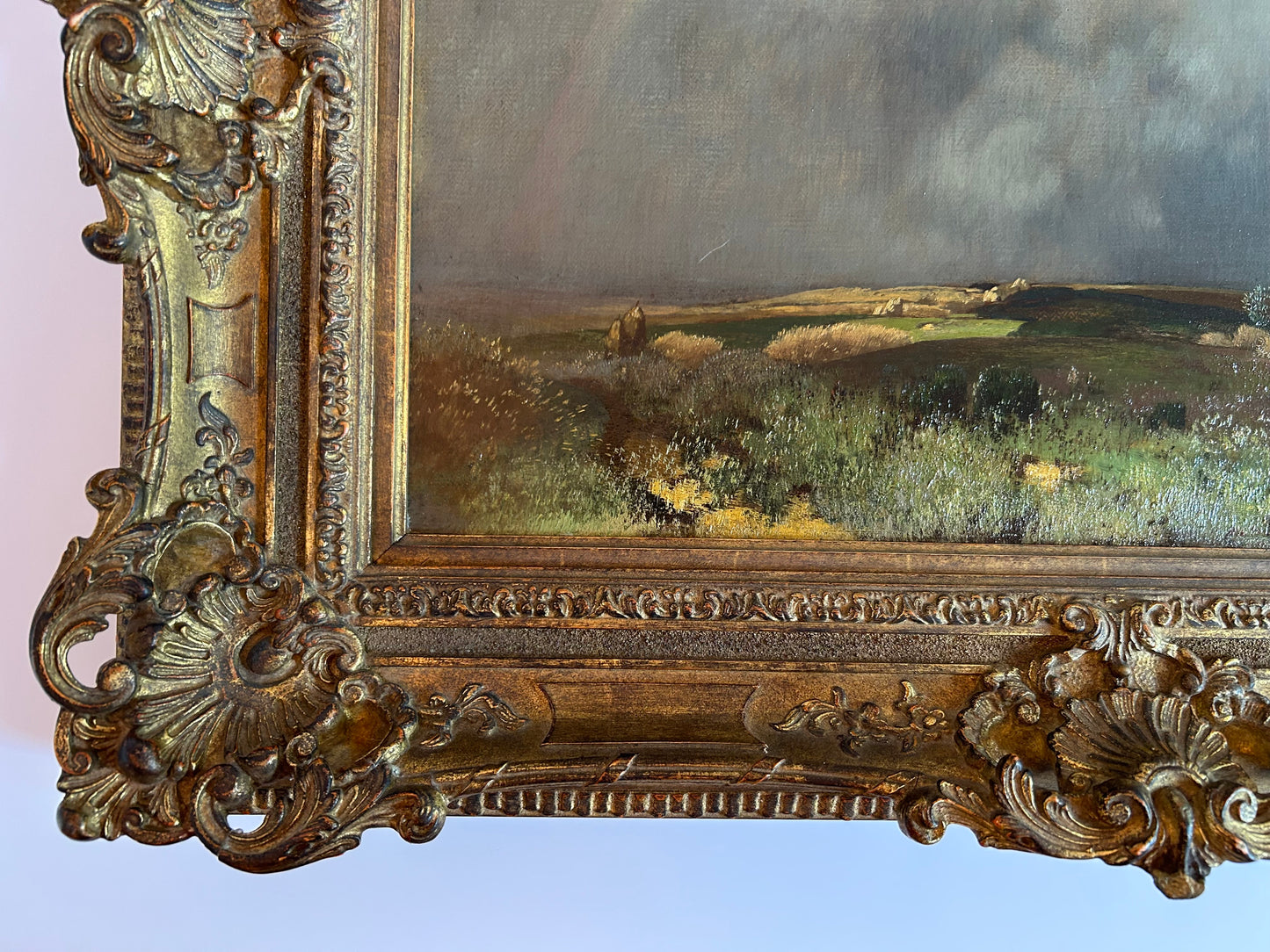 Rural Landscape with Rainbow, Toni (Anton) Von Stadler, Austrian, 1850-1917