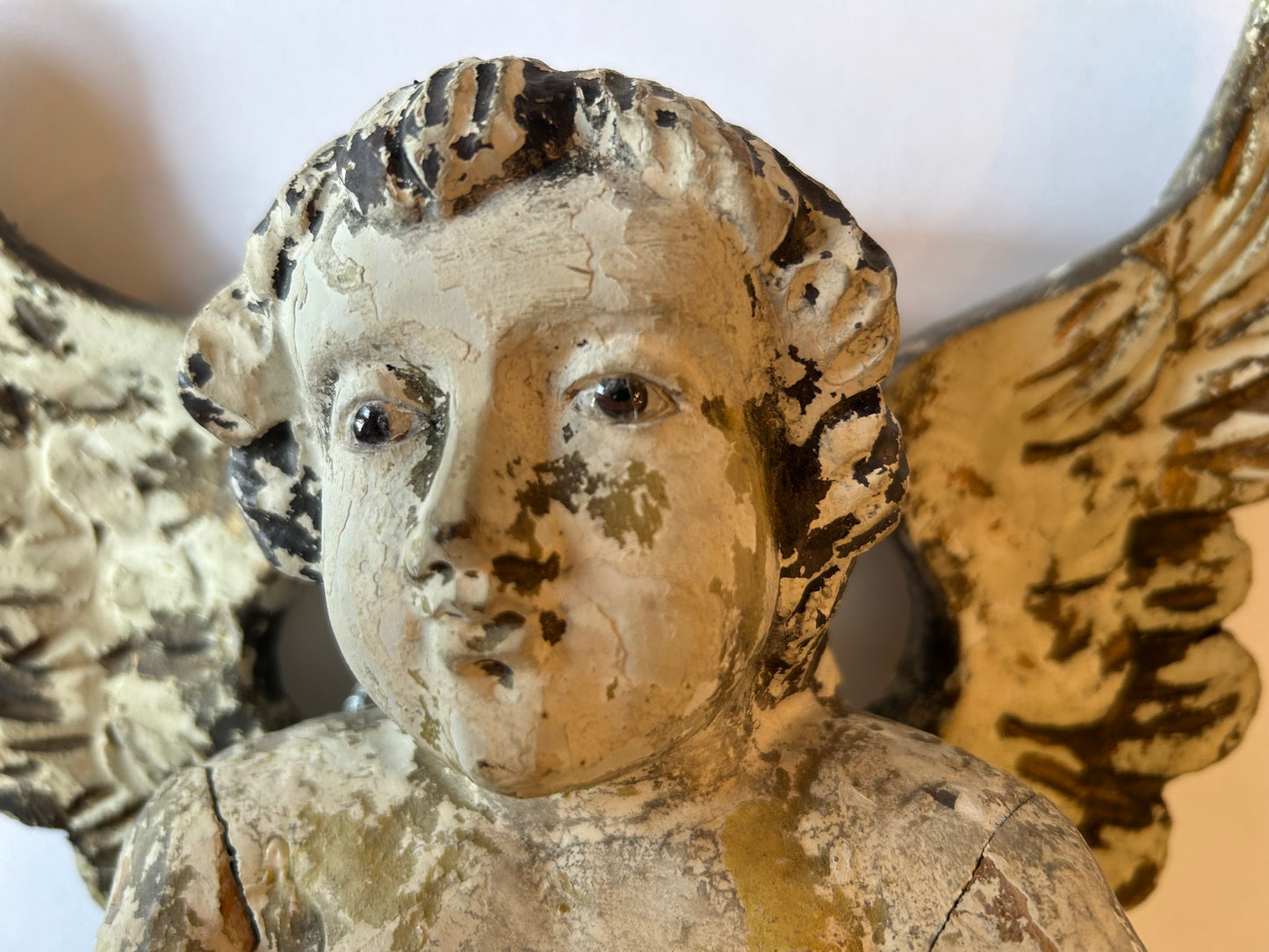 Early 19th Century Carved Cherubim