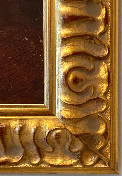 Angel With Arquebus, Antique Cuzco School Painting