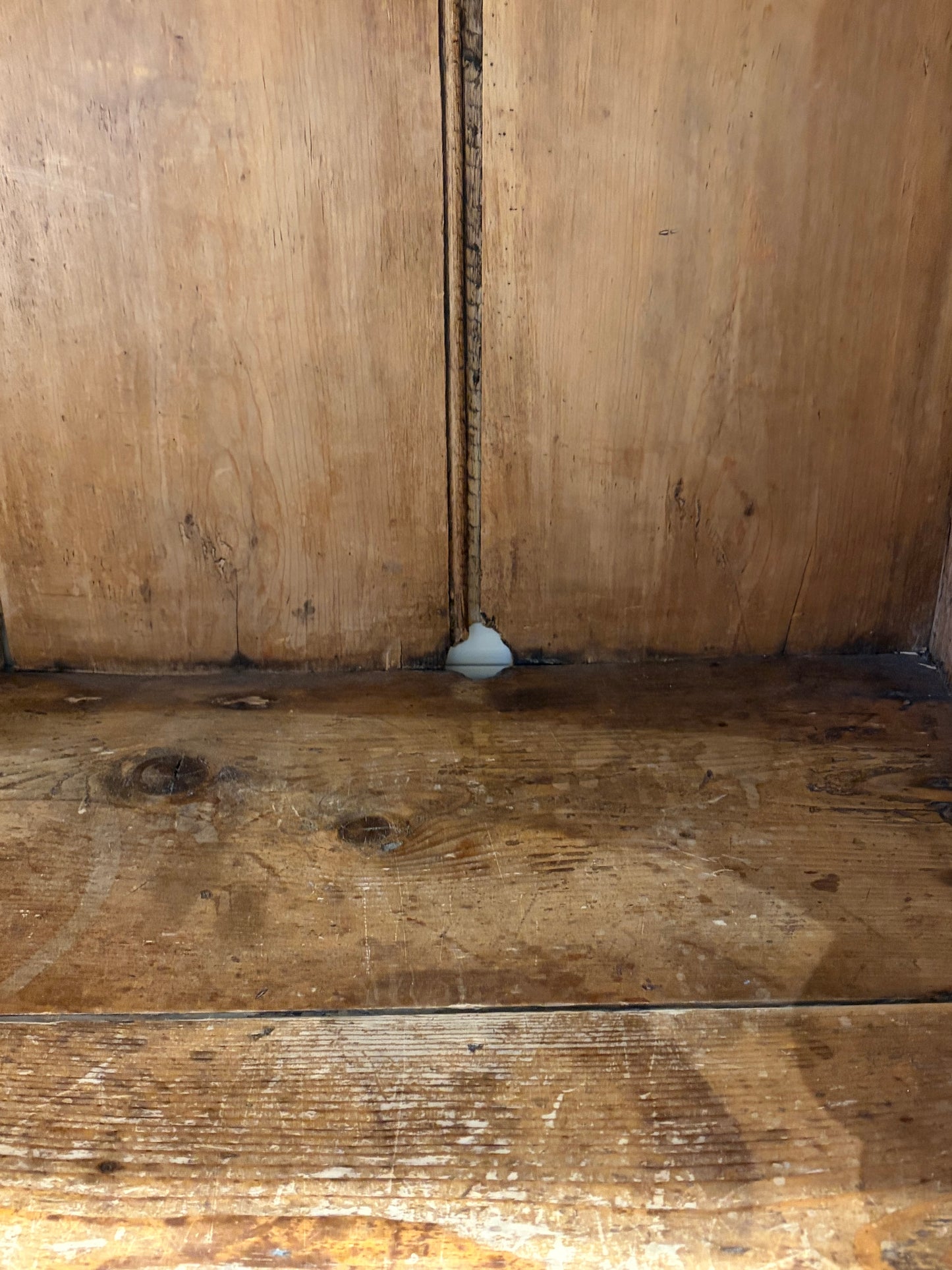 19th Century Country Irish Farmhouse Pine Kitchen Dresser
