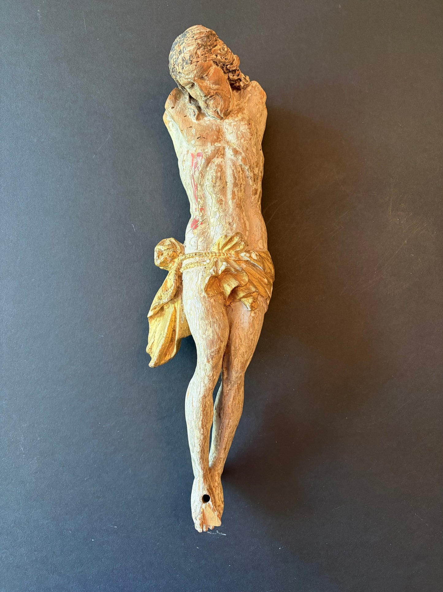 18th Century Carved Christ on the Cross, Italian