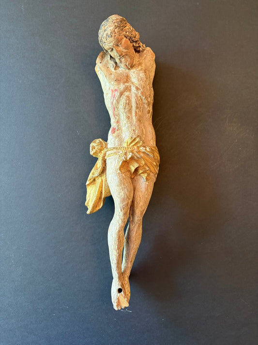 18th Century Carved Christ on the Cross, Italian