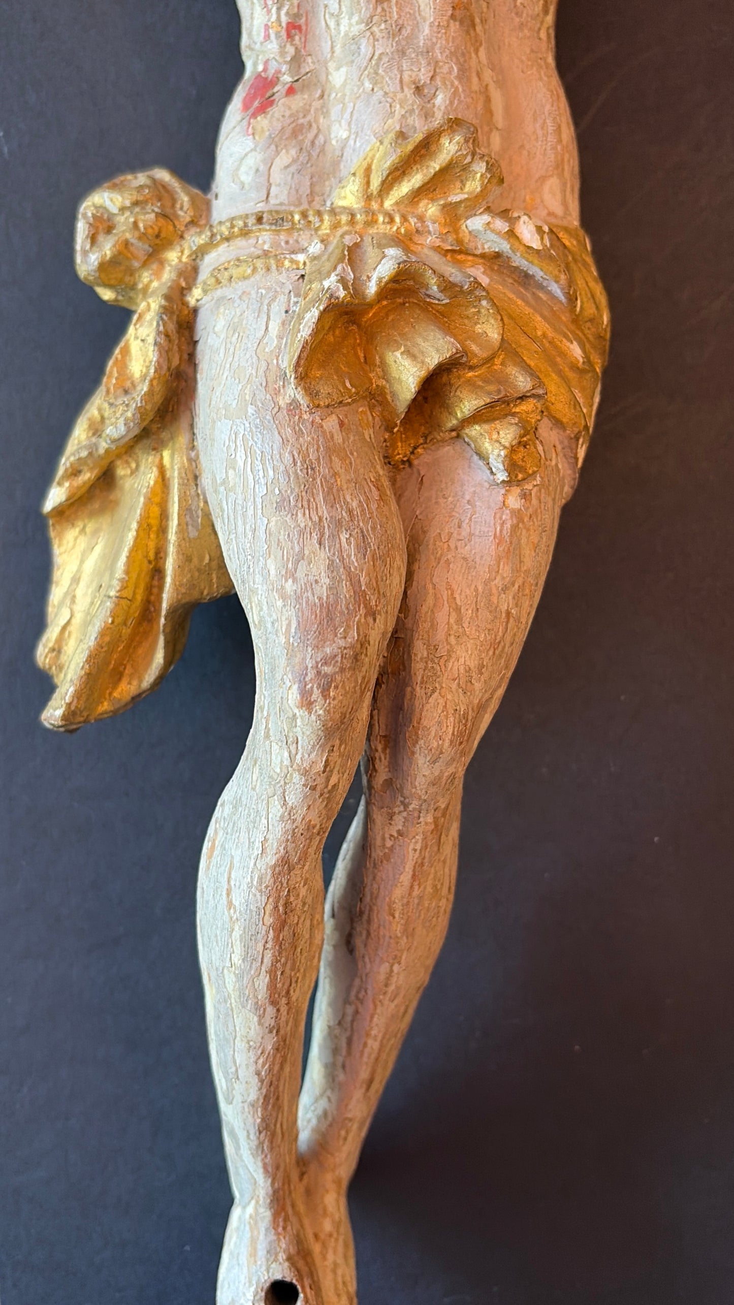 18th Century Carved Christ on the Cross, Italian
