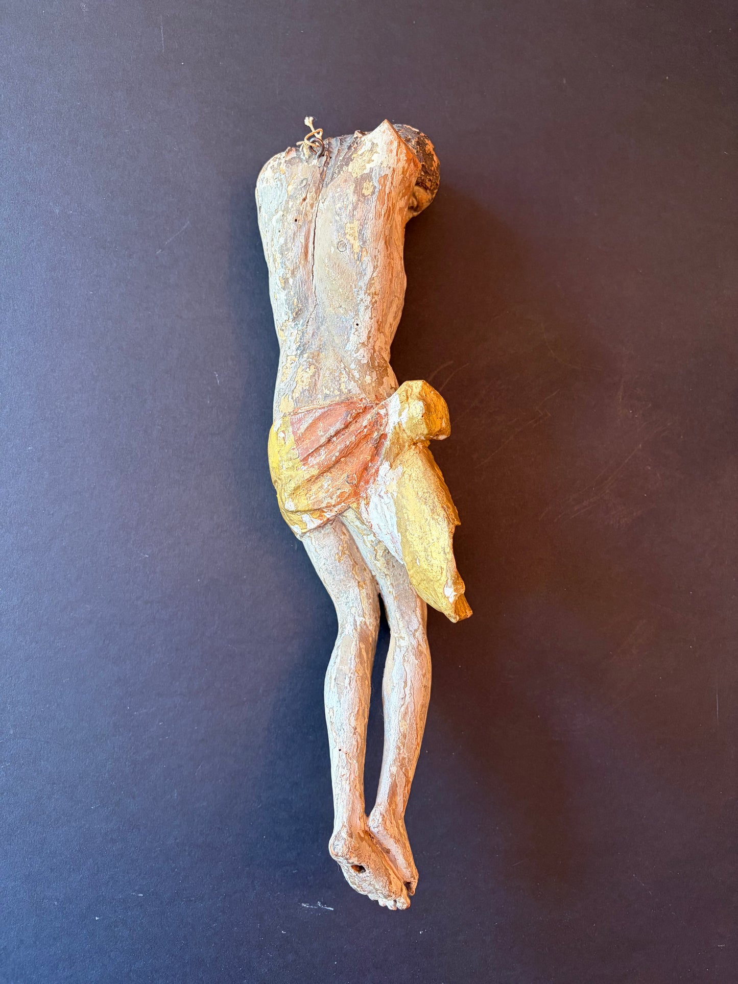18th Century Carved Christ on the Cross, Italian
