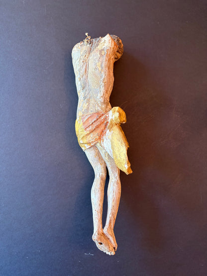 18th Century Carved Christ on the Cross, Italian