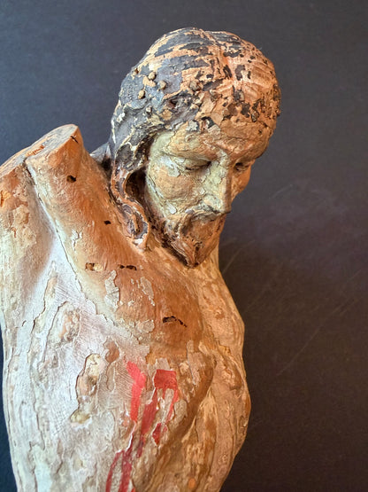 18th Century Carved Christ on the Cross, Italian