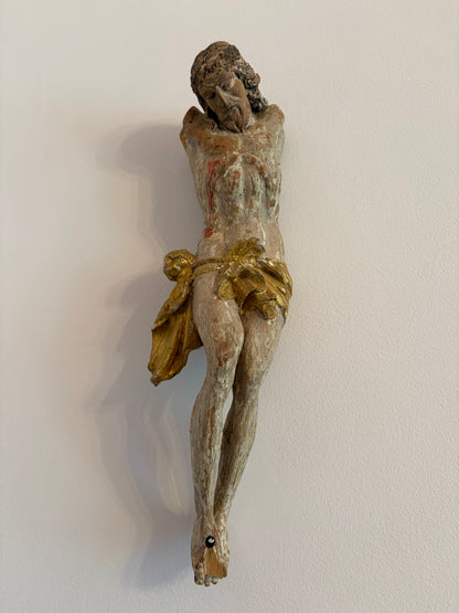 18th Century Carved Christ on the Cross, Italian