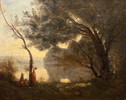 After Jean Baptiste Camille Corot, Souvenir de Mortefontaine, 19th Century