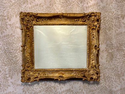 Louis XV Style Hand-Carved Giltwood Mirror