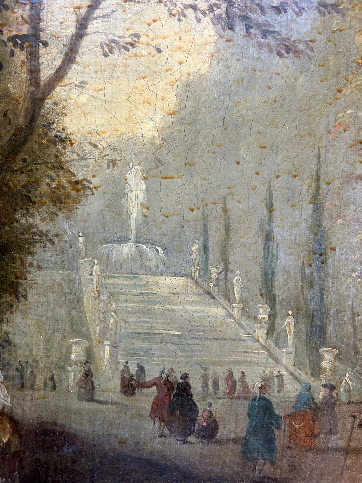 Two Fête Galante Scenes, French School, 19th Century