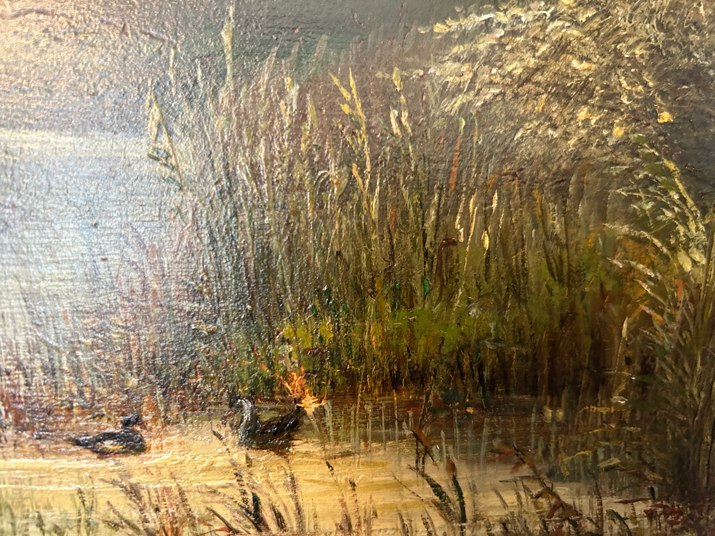 Dutch Landscape Painting, Johan Veltens, 1814-1891