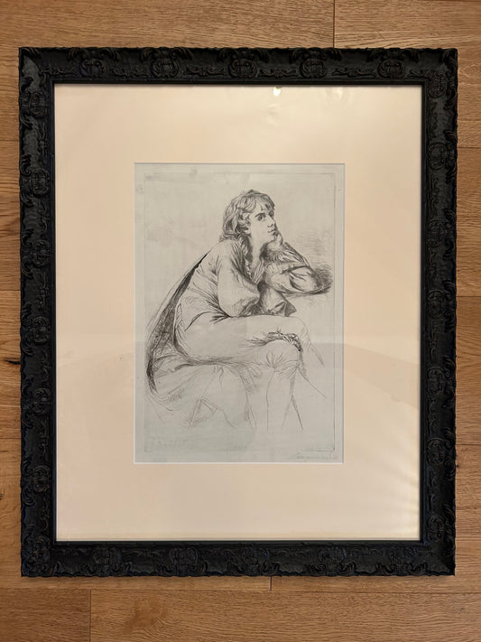 Portrait,  Drypoint and Etching, Francis Seymour Hayden, 1864