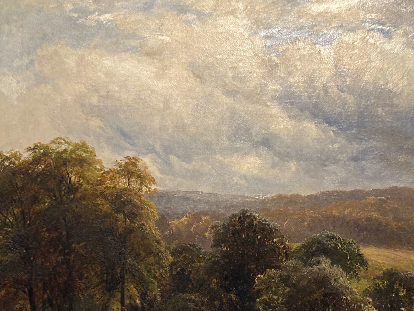 A Country Landscape With Harvesters At Rest, George Turner (1843-1910), British