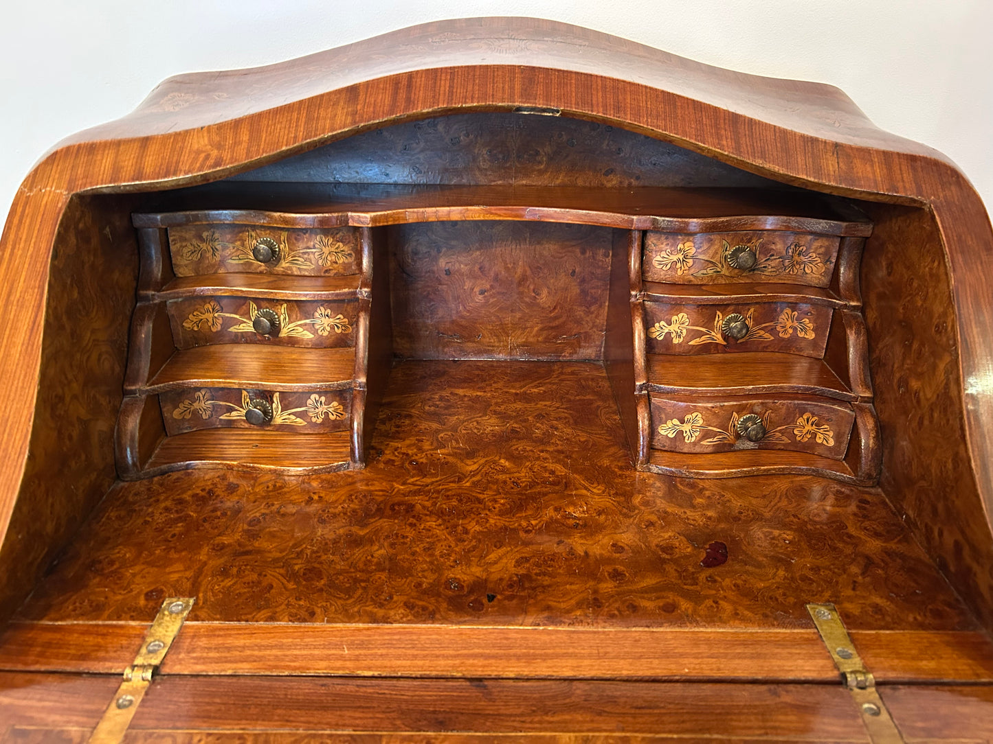 Small Lady's Desk, French, Nineteenth Century, With Bronze Mounts