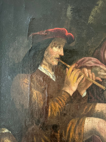Monumental 18th Century Oi Painting, Italian School