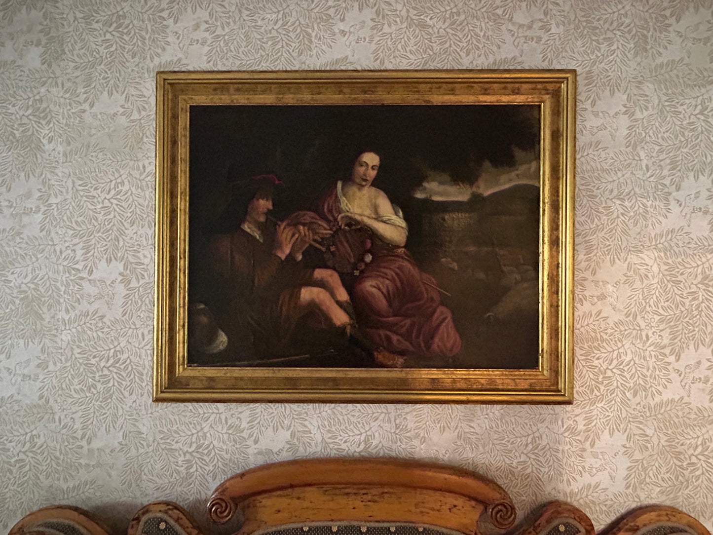 Monumental 18th Century Oi Painting, Italian School