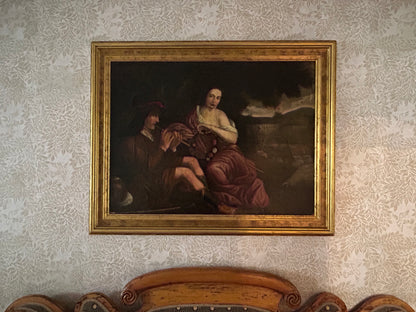 Monumental 18th Century Oi Painting, Italian School