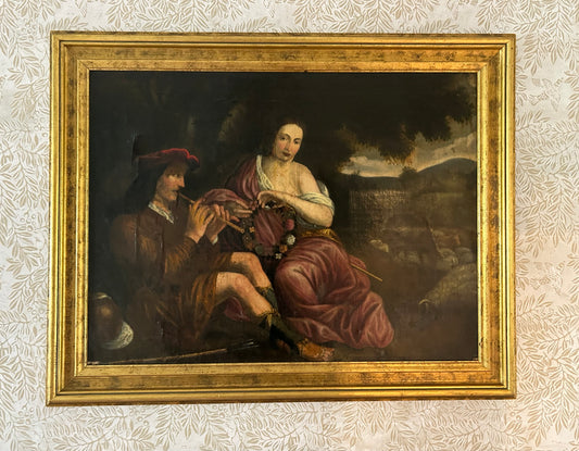 Monumental 18th Century Oi Painting, Italian School
