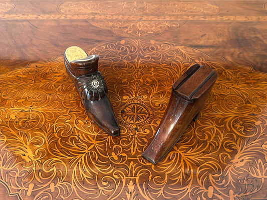 Two Dutch late 18th Century snuff boxes
