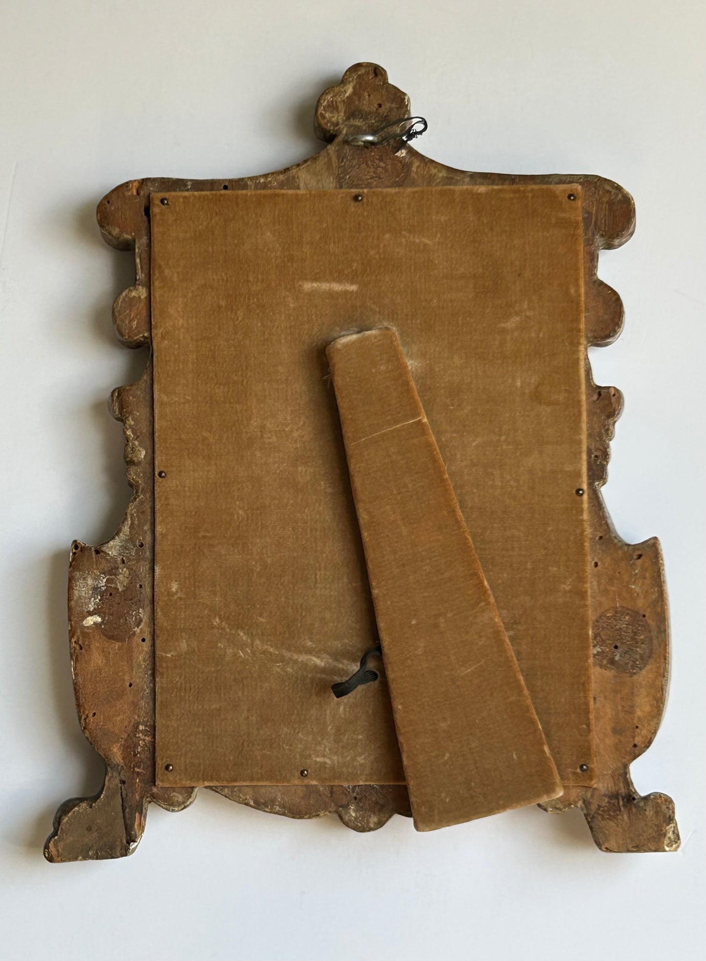 18th Century Petite Gilded Wall Mirror