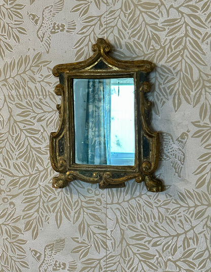 18th Century Petite Gilded Wall Mirror