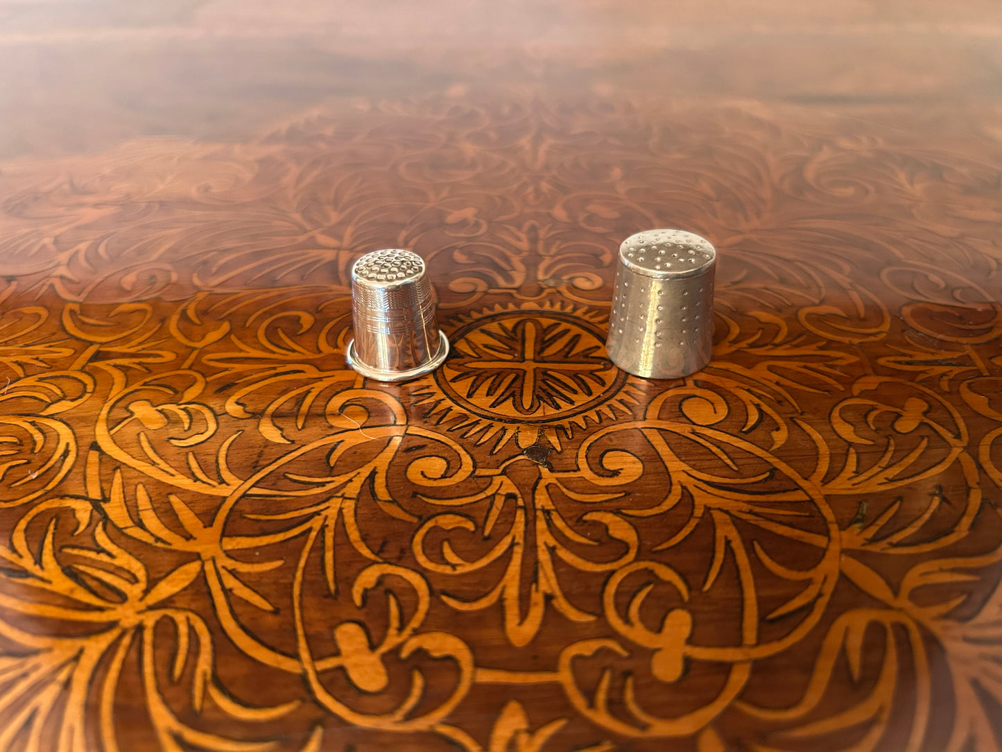 Collection of Eleven English Silver Thimbles