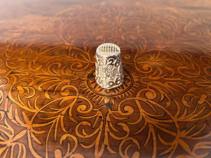 Collection of Eleven English Silver Thimbles