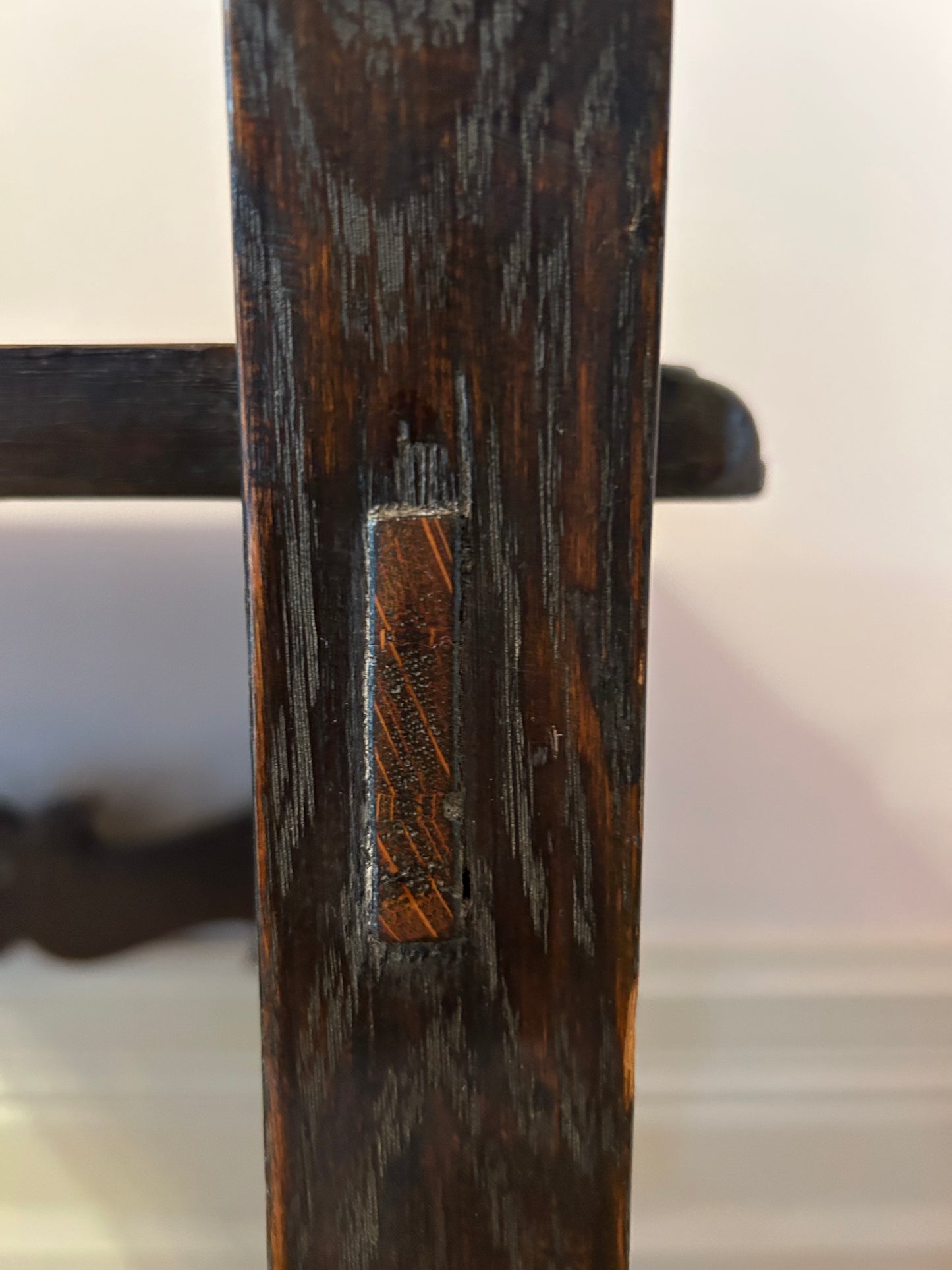 Antique English Oak Chair