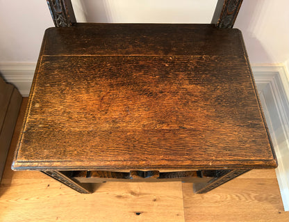 Antique English Oak Chair
