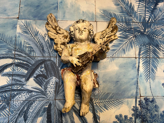 Early 19th Century Carved Cherubim