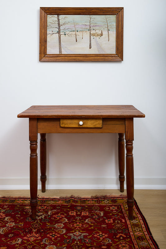Antique Pine Writing Table