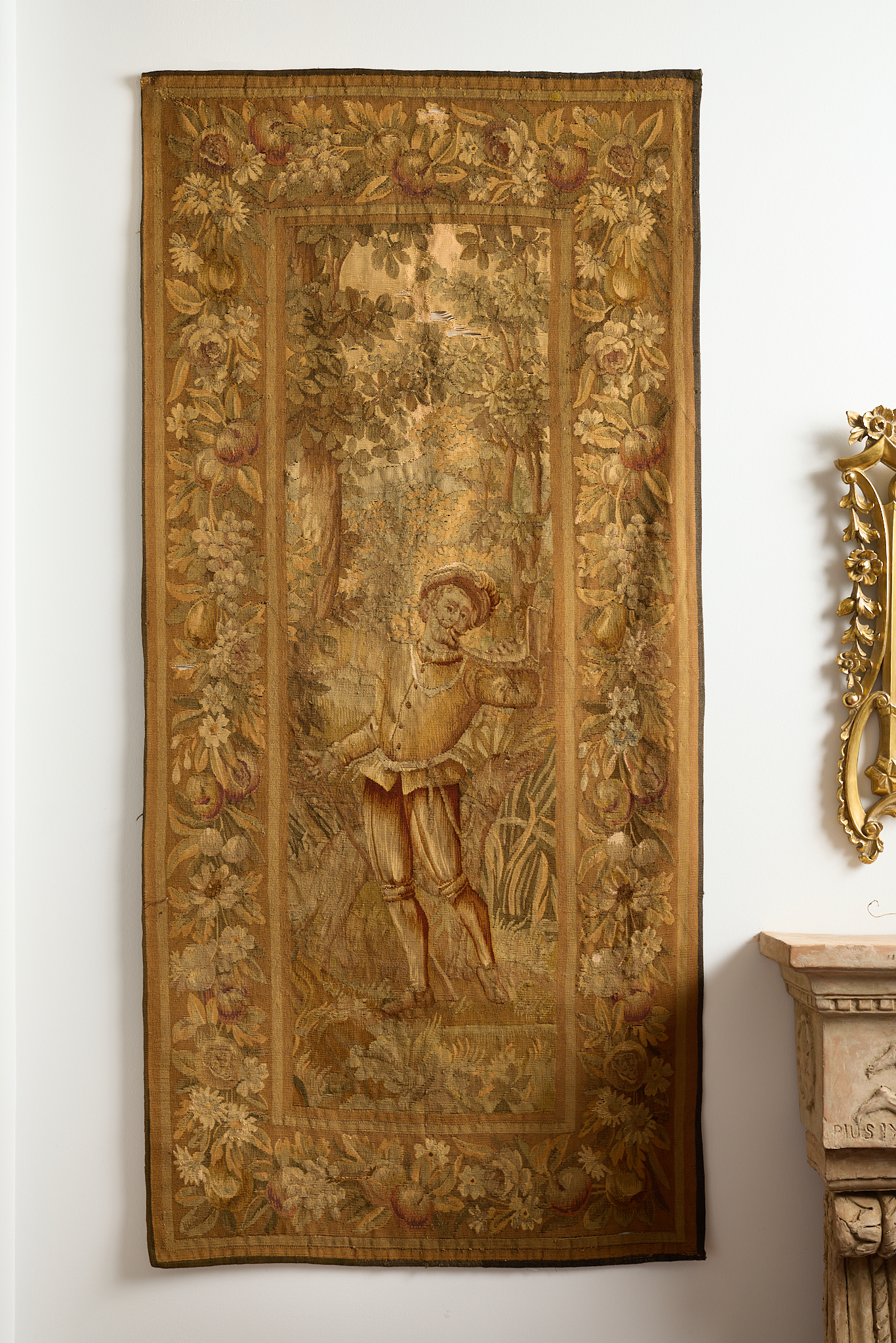 Two 18th Century Figural Tapestries